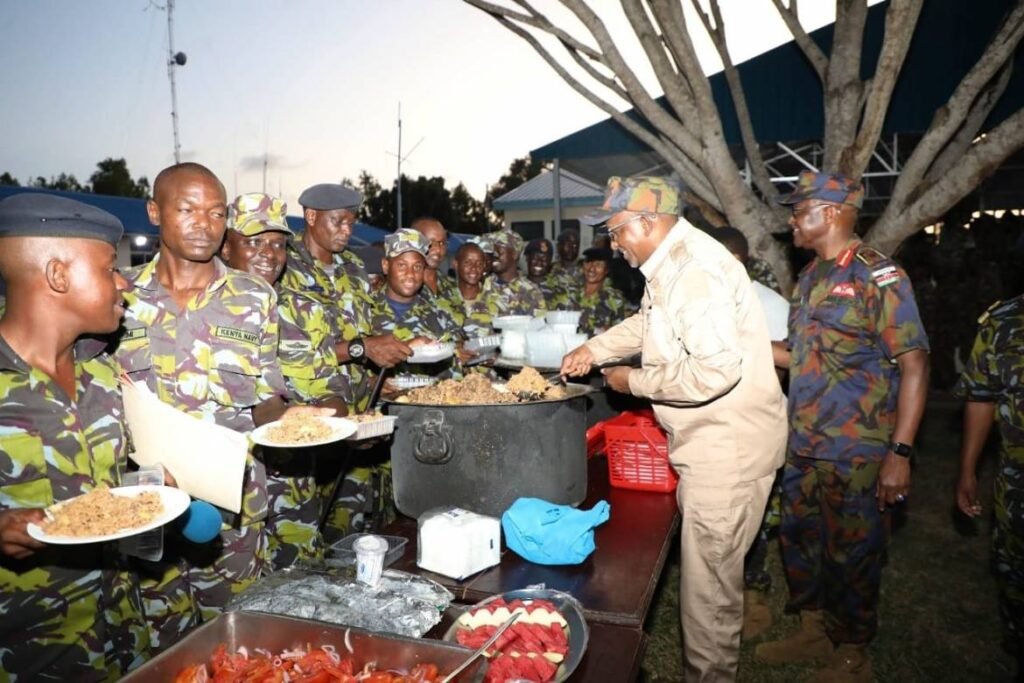 Kenya ends lunch subsidy for its military, introduces pay-as-you-eat system