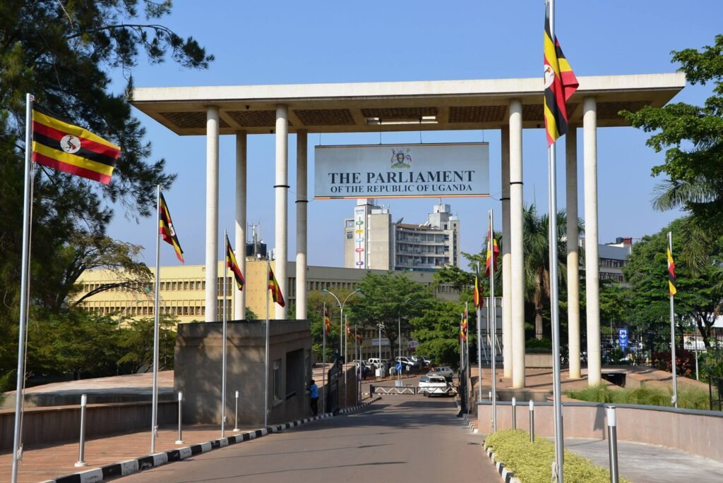 Police aid man who set himself on fire outside Ugandan Parliament